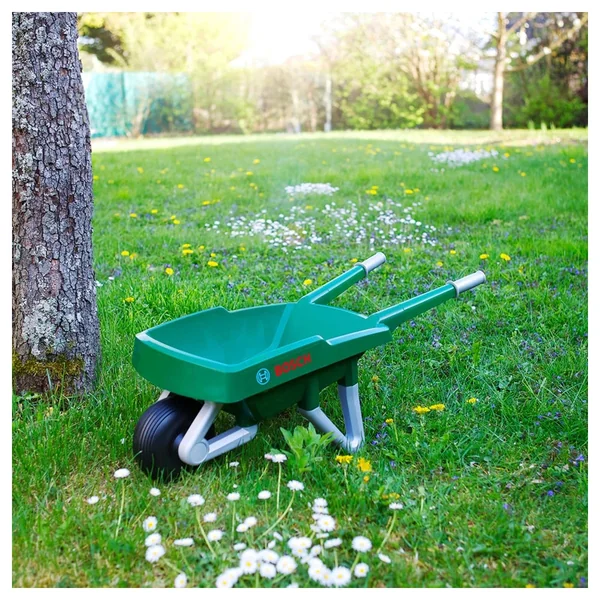Klein - Outdoor Play Equipment - Bosch Garden Wheelbarrow - Robust Plastic - 18 Months+ - Developmental Growth