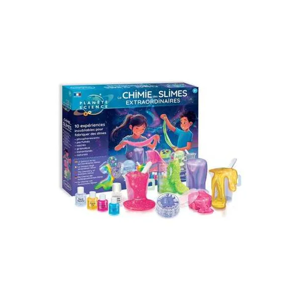 La Chimie des Slimes Extraordinaires Sentosphère dès 8 ans : Kit DIY