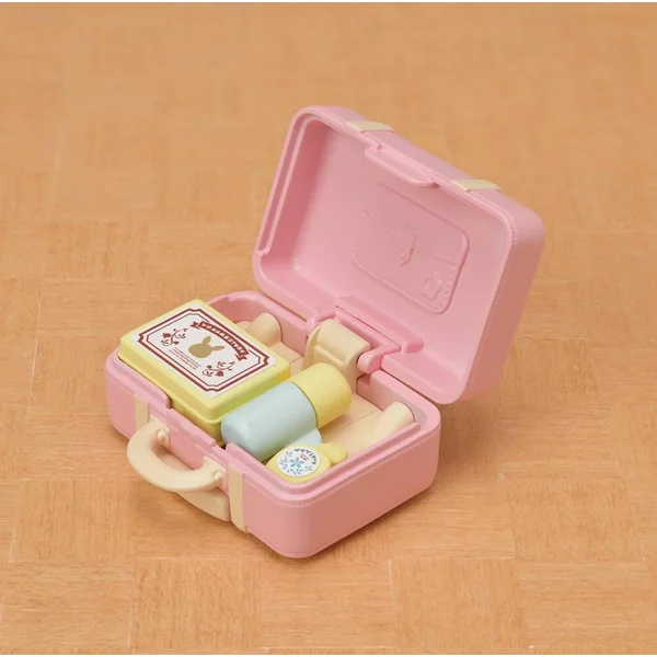 LA MAMAN LAPIN NEIGE ET SA VALISE DE WEEKEND - SYLVANIAN PERSONNAGES ET TENUES