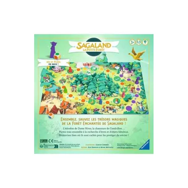 La Petite Forêt de Sagaland - Ravensburger - Jeu de mémoire - Dès 3 ans