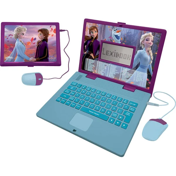 LA REINE DES NEIGES 2 - ORDINATEUR EDUCATIF BILINGUE 124 ACTIVITES