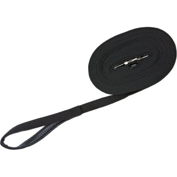 Laisse Trixie de pistage noire 5mx20mm