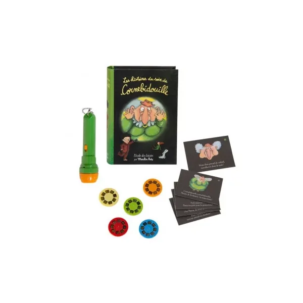 Lampe à histoires livre Cornebidouille Ecole des loisirs - Moulin Roty