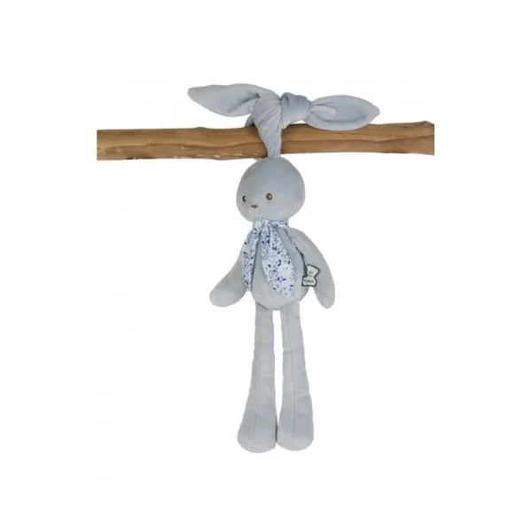 Lapin Lapinoo Bleu Kaloo 25 cm | Doudou aux Grandes Oreilles