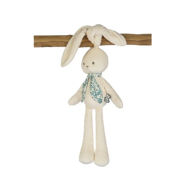 Lapin Lapinoo Crême Kaloo 25 cm | Doudou aux Grandes Oreilles