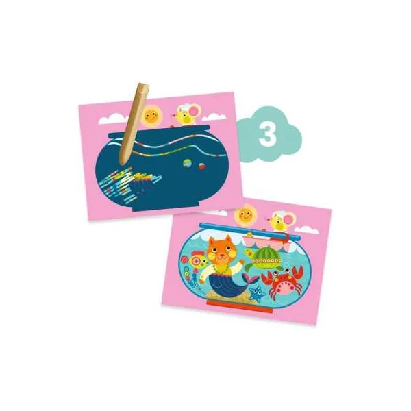 Le chat et ses amis 6 activités créatives - Djeco - Loisirs créatifs