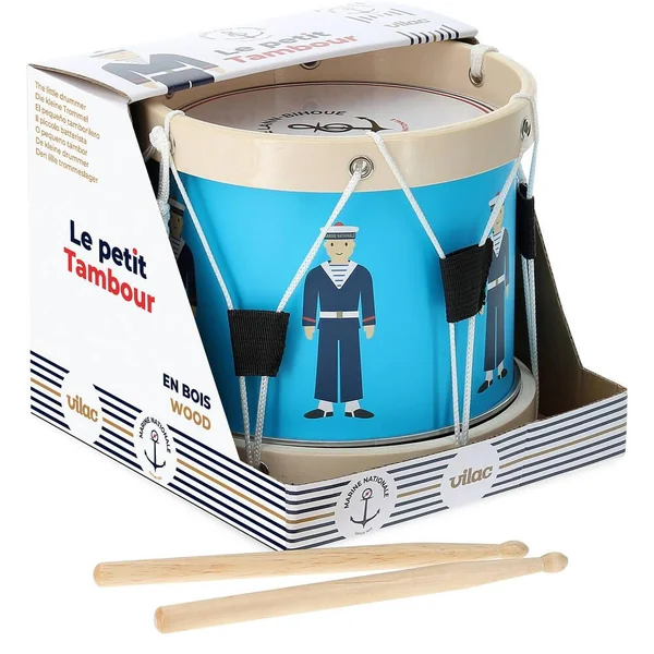 LE PETIT TAMBOUR BAGAD DE LANN BIHOUÉ EN BOIS - MARINE NATIONALE