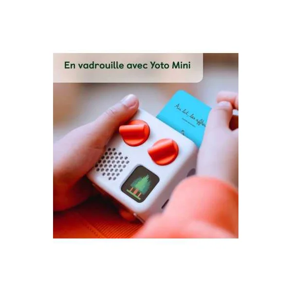 Lecteur Yoto Mini - La Conteuse Nomade dès 3 ans | La Poule à Pois