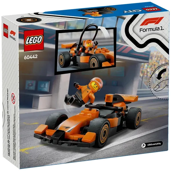 Lego - City - F1 Driver with McLaren Race Car - Construction Set Toys