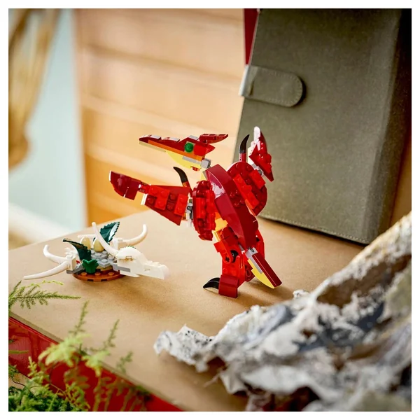 LEGO - Creator 3 in 1 - Fierce Dinosaur - Construction Set Toys - 31379