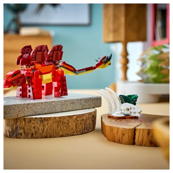 LEGO - Creator 3 in 1 - Fierce Dinosaur - Construction Set Toys - 31379