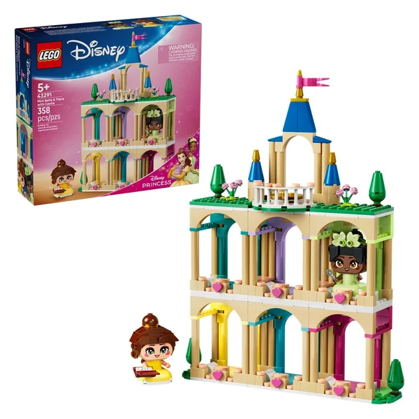 LEGO - Disney Princess - Mini Belle & Tiana with Castle - Construction Set Toys - 43291