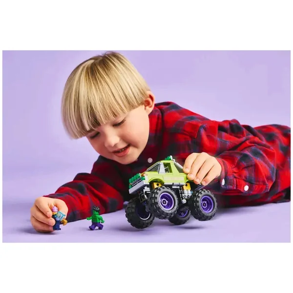 Lego - Marvel Super Heroes - The Hulk Truck vs. Thanos - Construction Set Toys