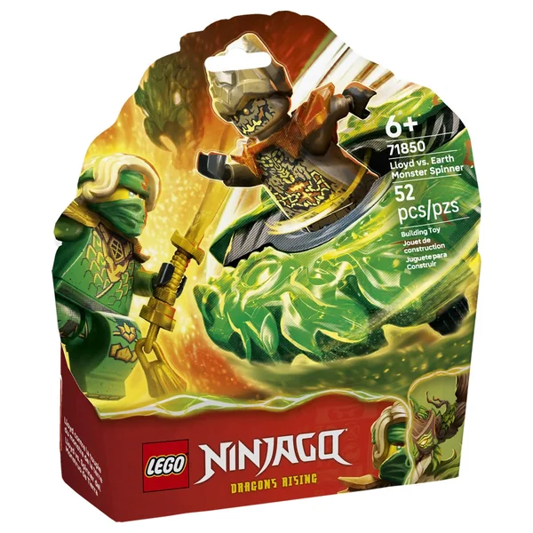 LEGO - Ninjago - Lloyd vs. Earth Monster Spinner - Construction Set Toys - 71850