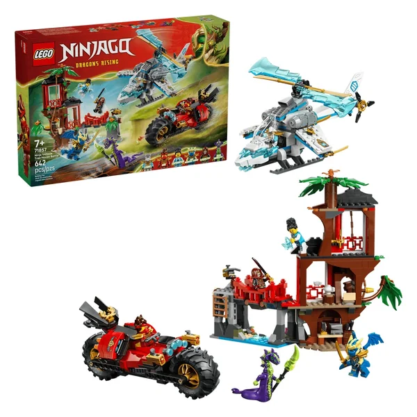 LEGO - Ninjago - Ninja Vehicle Tree House Battle - Construction Set Toys - 71857
