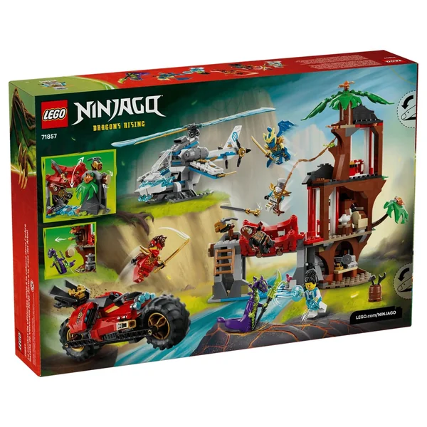 LEGO - Ninjago - Ninja Vehicle Tree House Battle - Construction Set Toys - 71857