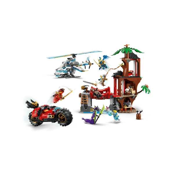 LEGO - Ninjago - Ninja Vehicle Tree House Battle - Construction Set Toys - 71857