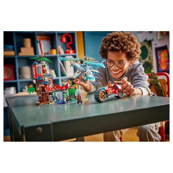 LEGO - Ninjago - Ninja Vehicle Tree House Battle - Construction Set Toys - 71857