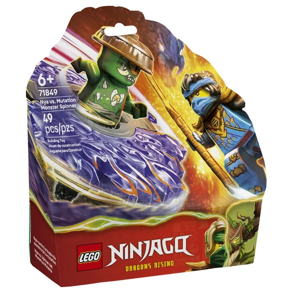LEGO - Ninjago - Nya vs. Mutation Monster Spinner - Construction Set Toys - 71849