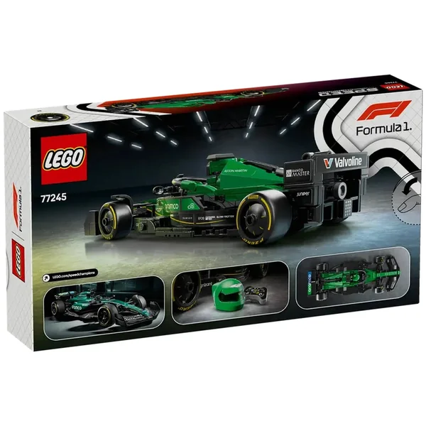 Lego - Speed Champions - Aston Martin Aramco F1 AMR24 Race Car - Construction Set Toys