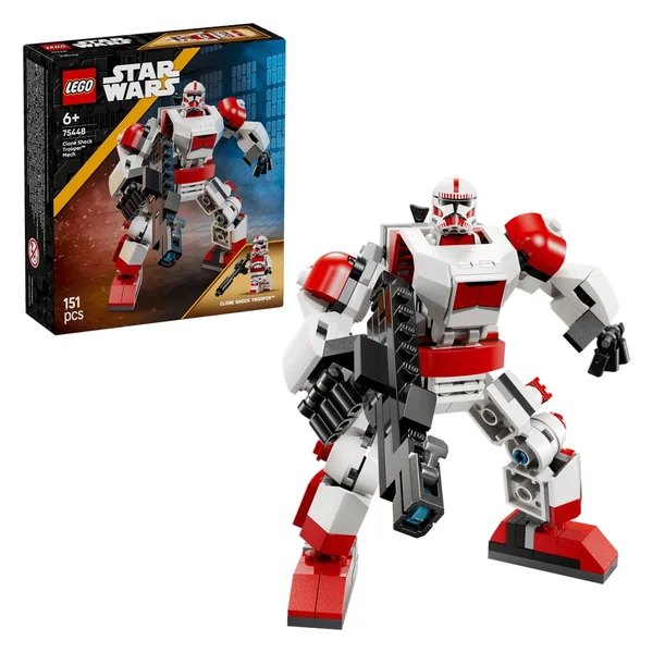LEGO - Star Wars - Clone Shock Trooper Mech - Construction Set Toys - 75448