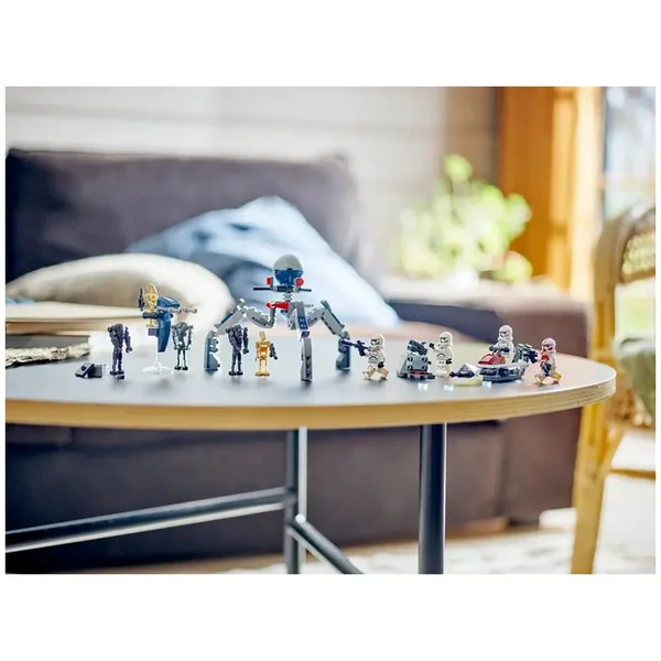 Lego - Star Wars - Clone Trooper & Battle Droid Battle Pack - Construction Set Toys