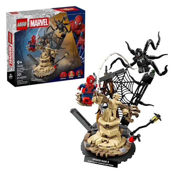 LEGO - Super Heroes - Epic Battle: Spider-Man vs. Sandman - Construction Set Toys - 76334
