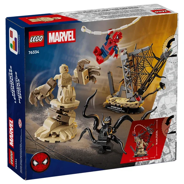 LEGO - Super Heroes - Epic Battle: Spider-Man vs. Sandman - Construction Set Toys - 76334