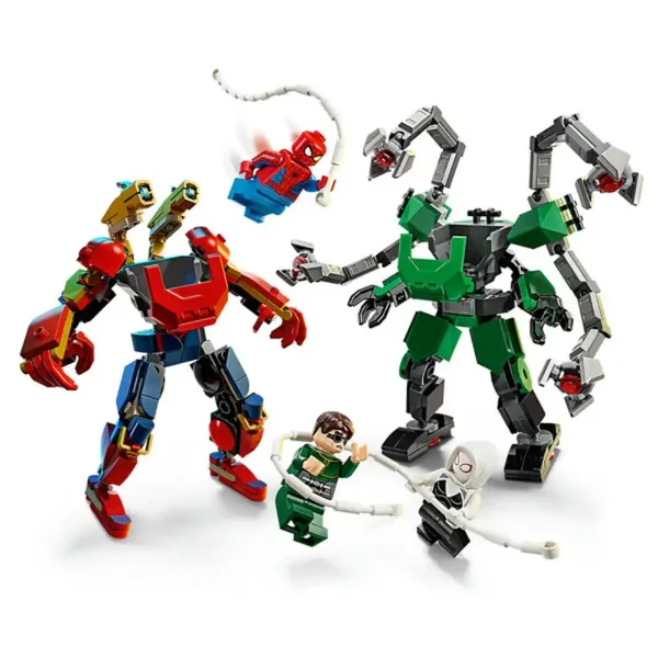 LEGO - Super Heroes - Mech Battle: Spider-Man vs. Doc Ock - Construction Set Toys - 76338