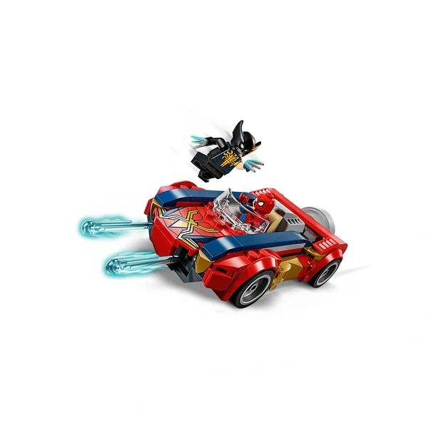 LEGO - Super Heroes - Spider-Man Car vs. Venomized Wolverine - Construction Set Toys - 76336