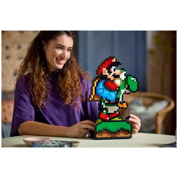 Lego - Super Mario - Super Mario World: Mario & Yoshi - Construction Set Toys