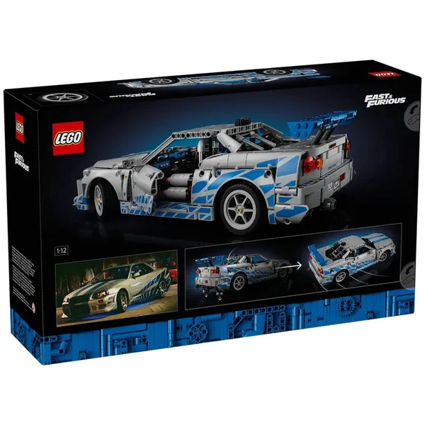 LEGO - Technic 2 Fast 2 Furious Nissan Skyline GT-R R34 - Action & Toy Figures