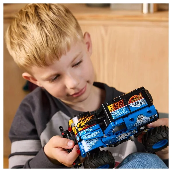 LEGO - Technic - Monster Jam Grave Digger Fire and Ice - Construction Set Toys - 42219