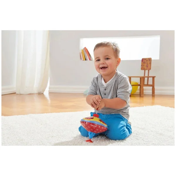 Lena - Spinning Top - Rotating Lady Bug 16 cm - Baby Activity Toys