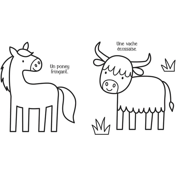 LES ANIMAUX - MON GRAND LIVRE DE COLORIAGE