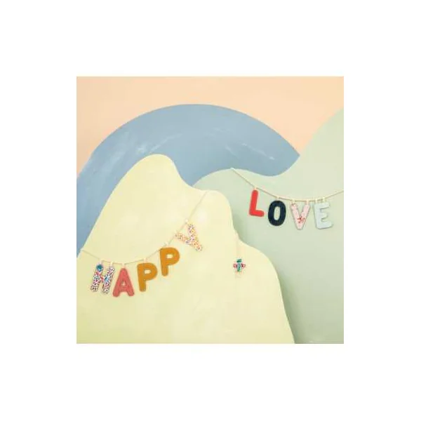 Lettre A bleu phosphorescente - Lilliputiens - Décoration chambre