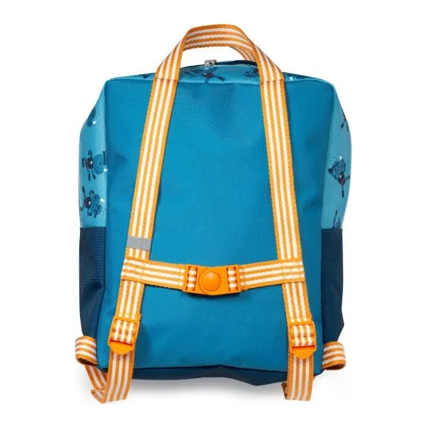 Lilliputiens - sac à dos pour enfants avec poche pour le goûter - rhinocéros Marius