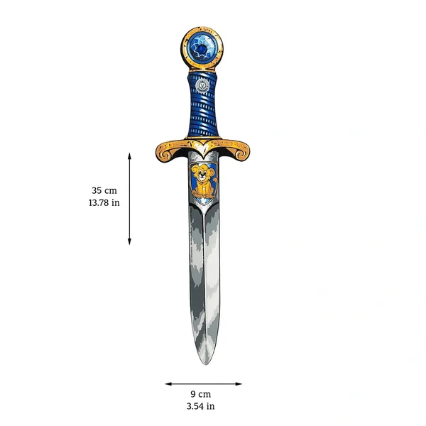 Liontouch - Mini Lion Sword · Blue - The Mini Lion Line - Pretend Professions & Role Playing
