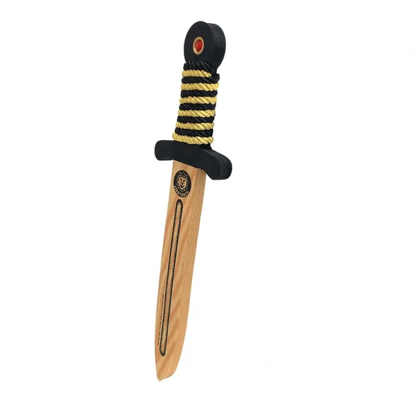 Liontouch - WoodyLion Mini Sword · Gold/Black - The WoodyLion Line - Pretend Professions & Role Playing