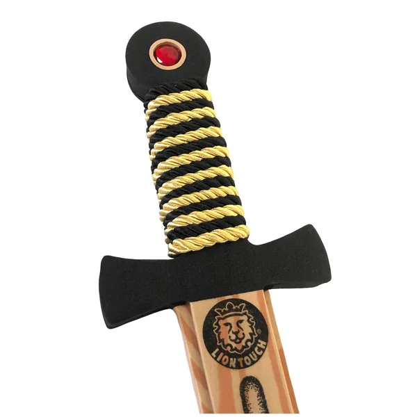 Liontouch - WoodyLion Sword · Gold/Black - The WoodyLion Line - Pretend Professions & Role Playing