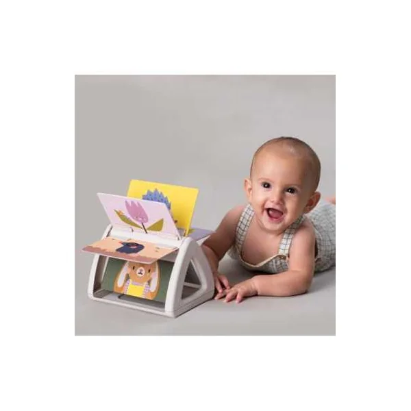 Livre d'Activités à Tourner Taf Toys - Éveil & Tummy Time dès 6 mois