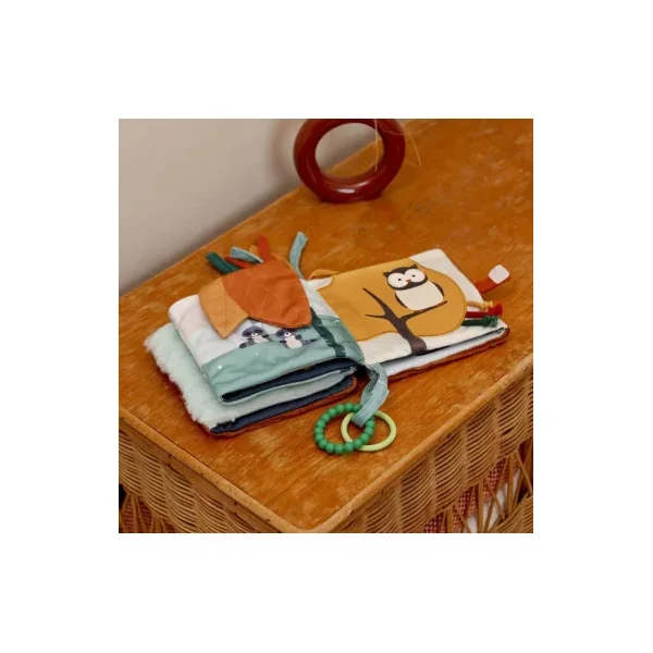 Livre d'Éveil 2-en-1 Forêt Little Big Friends | Dès la naissance