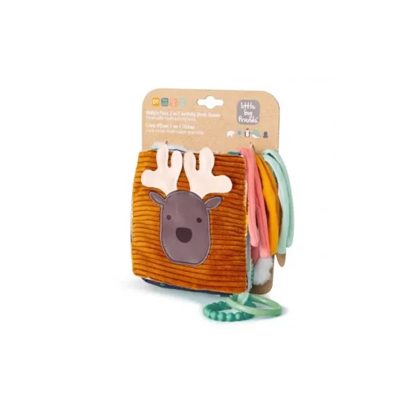 Livre d'Éveil 2-en-1 Forêt Little Big Friends | Dès la naissance