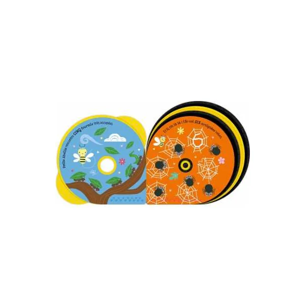 Livre Feutrine Petite Abeille 123 Soleil | Premier Éveil dès 6 mois