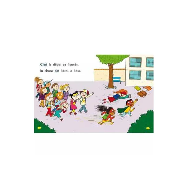 Livre Les Héros de 1re Primaire niveau 1 - 4 histoires à l'école ! - Auzou