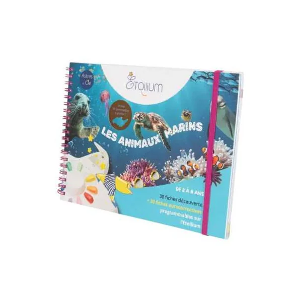 Livret Etoilium Les Animaux Marins - 300 Questions - De 8 à 11 ans