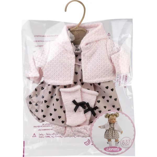 Llorens P33-144 vêtements pour poupée taille 33 cm