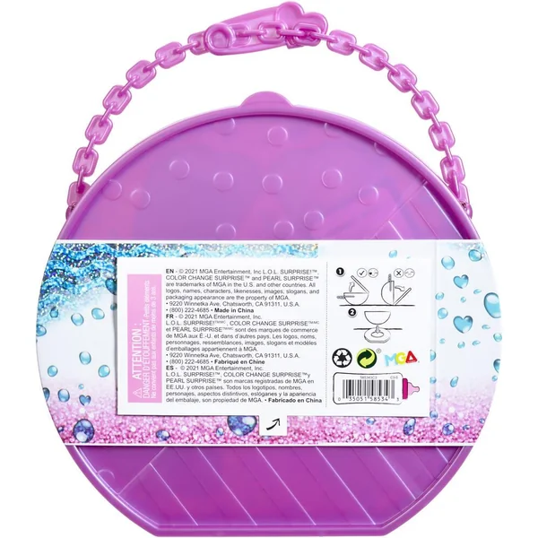 LOL SURPRISE GLITTER - POUPEE COLOR CHANGE SURPRISE - VIOLET