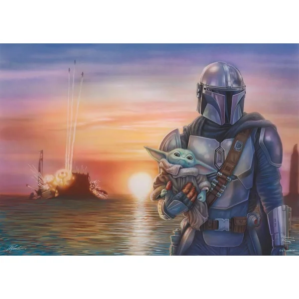 LUCAS FILM THE MANDALORIAN A NEW DIRECTION PUZZLE 1000 PIECES