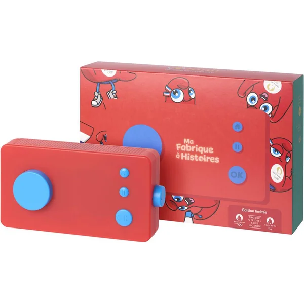 LUNII - MA FABRIQUE A HISTOIRES - CONTEUSE INTERACTIVE - EDITION LIMITEE JEUX OLYMPIQUES ET PARALYMPIQUES DE PARIS 2024